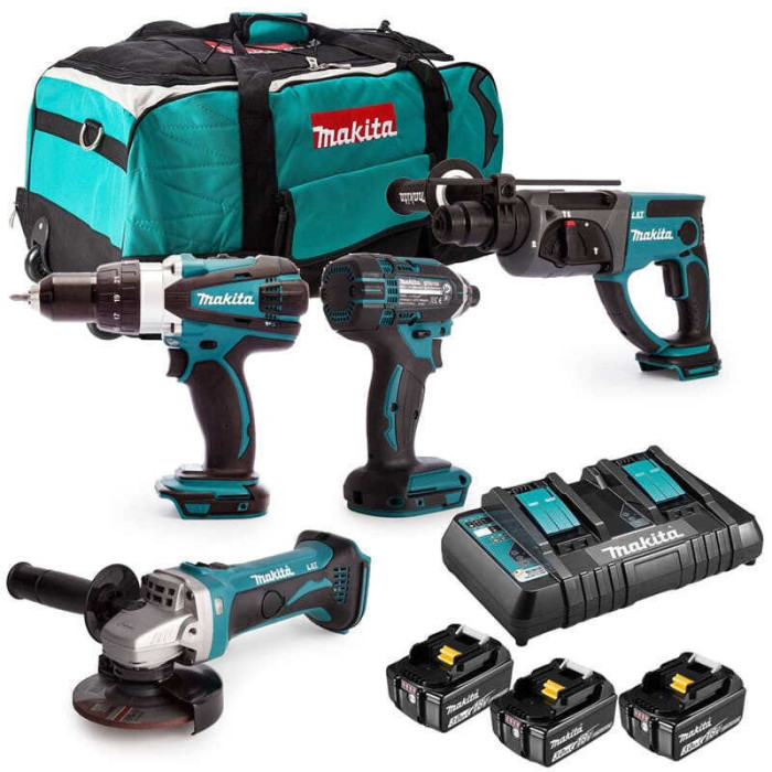Combopack quatre outils Makita DLXSHOW02