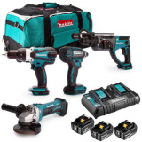 Combopack quatre outils Makita DLXSHOW02