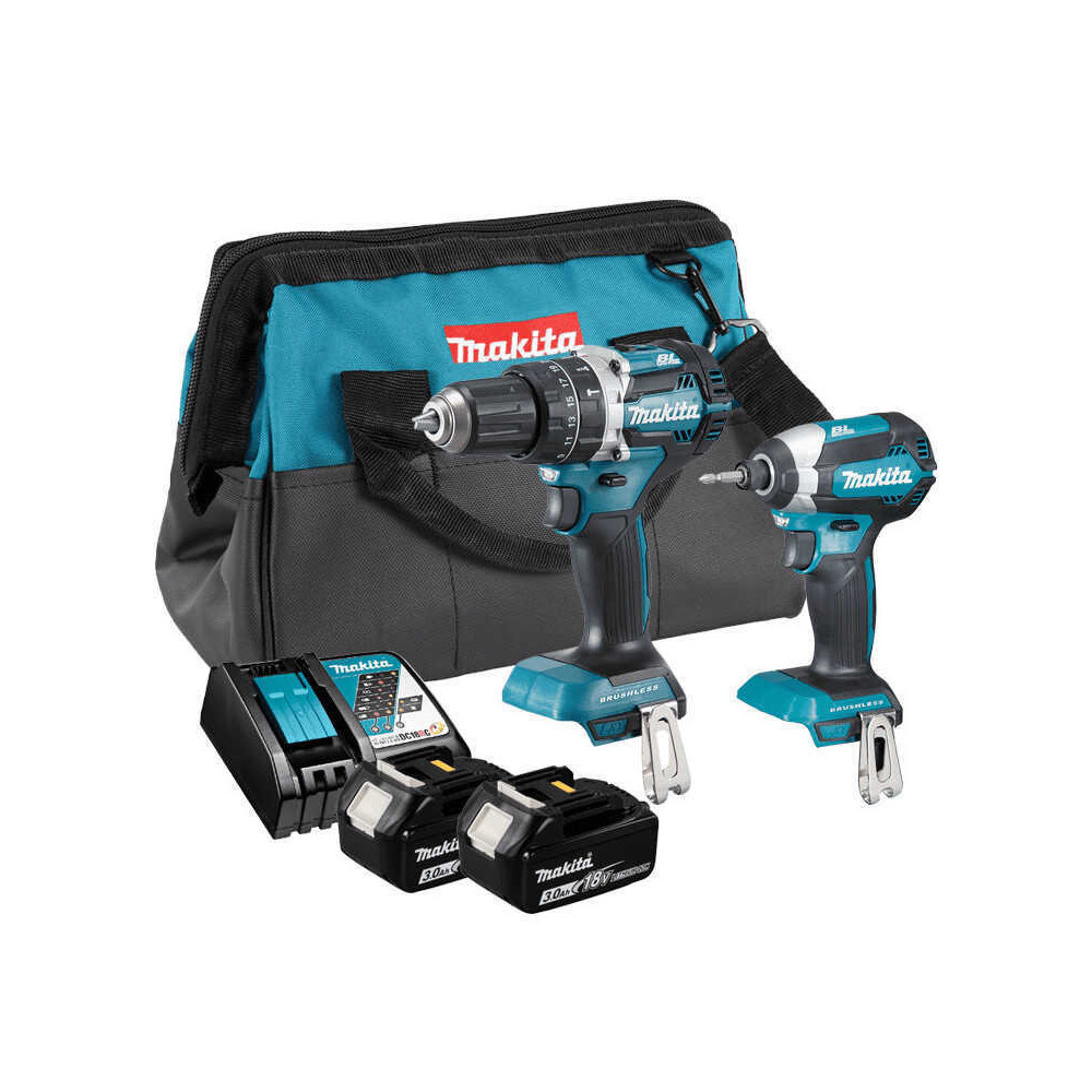 Pack 2 outils sans fil DHP484 DTD153 Makita DLX2180S