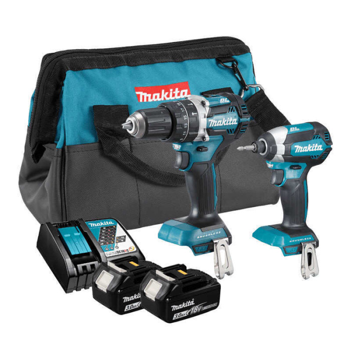 Pack 2 outils sans fil DHP484 DTD153 Makita DLX2180S