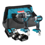Pack 2 outils sans fil DHP484 DTD153 Makita DLX2180S