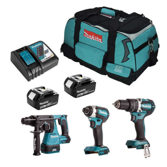 Combopack 3 outils sans fil 18V Makita DLX3137TX1