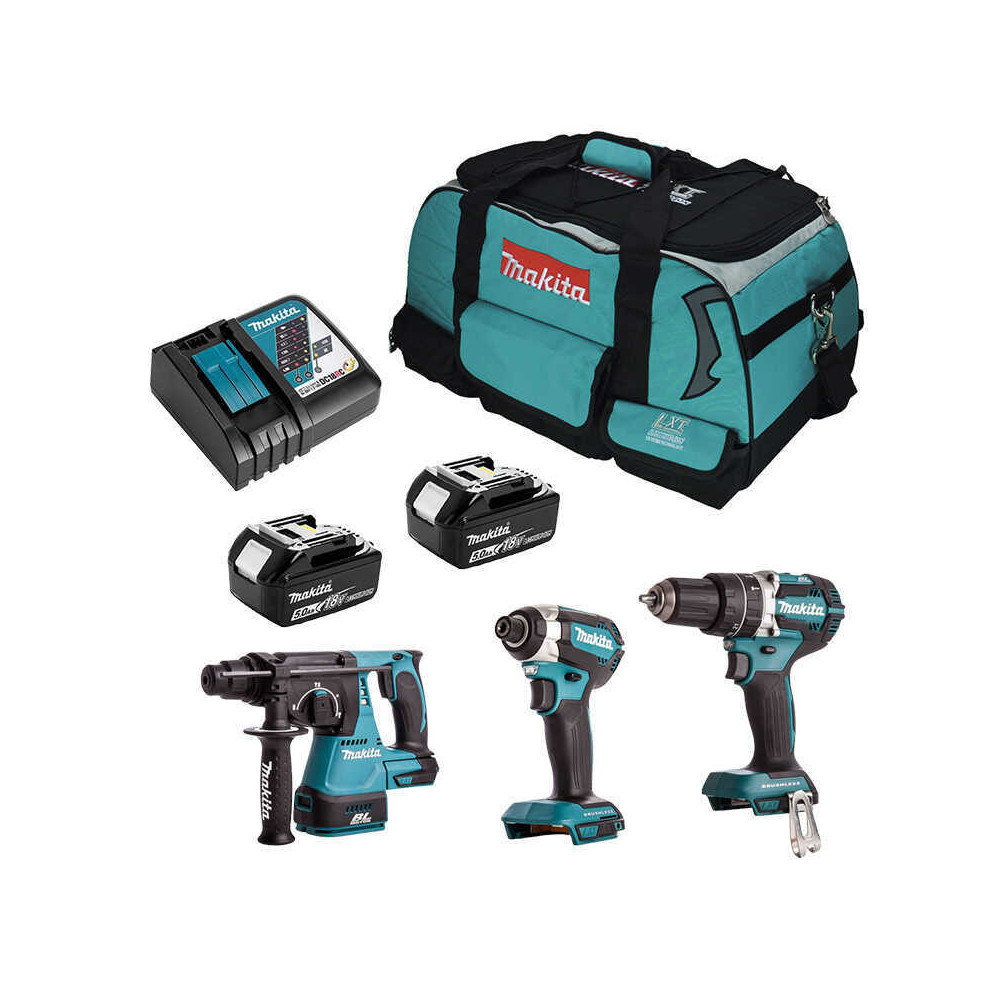 Combopack 3 outils sans fil 18V Makita DLX3137TX1