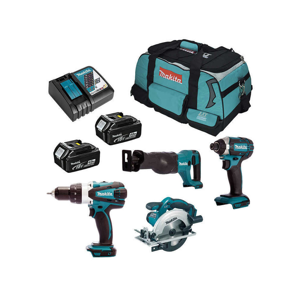 Combopack 4 outils sans fil 18V Makita DLX4058M