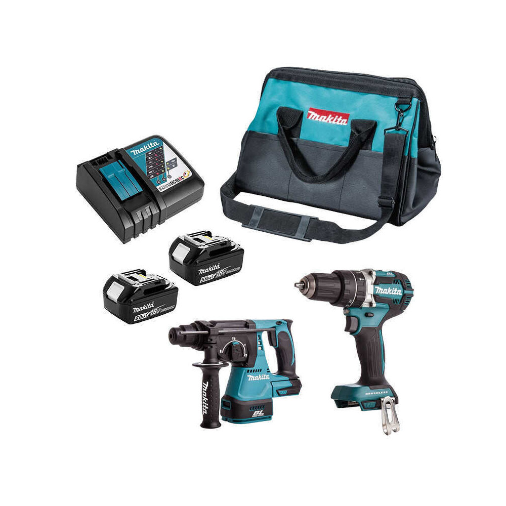 Combopack 2 outils sans fil 18V Makita DLX2204TX2