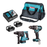 Combopack 2 outils sans fil 18V Makita DLX2204TX2