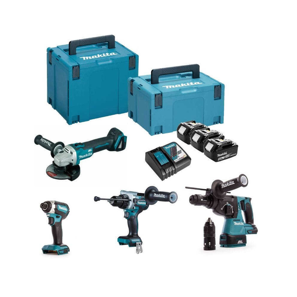 Combopack 18V Makita DLX4159TJ