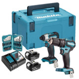 Pack 2 machines DTD155Z DHP483Z avec accessoires Makita DLX2221TJ2