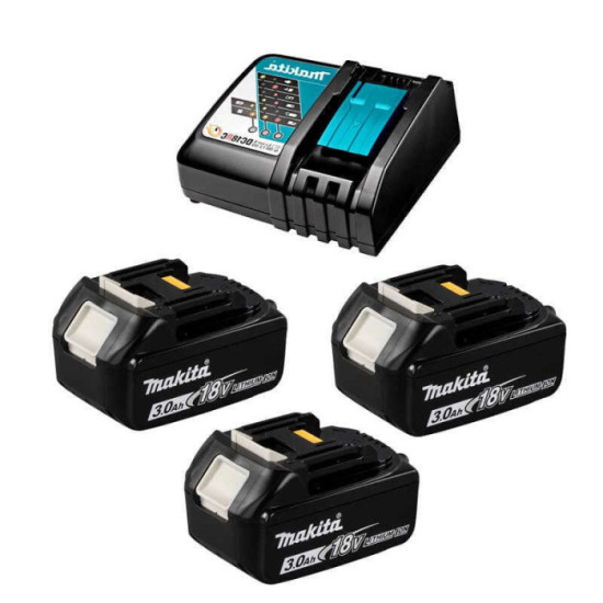 Combo pack 4 outils sans fil lxt dans sac a outils Makita DLX4017