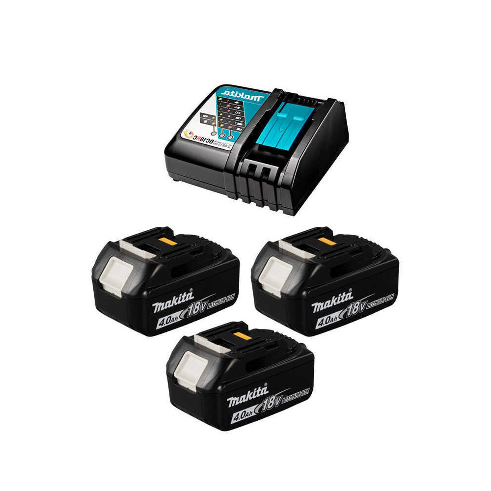 Combo pack 4 outils sans fil lxt dans sac a outils Makita DLX4017M