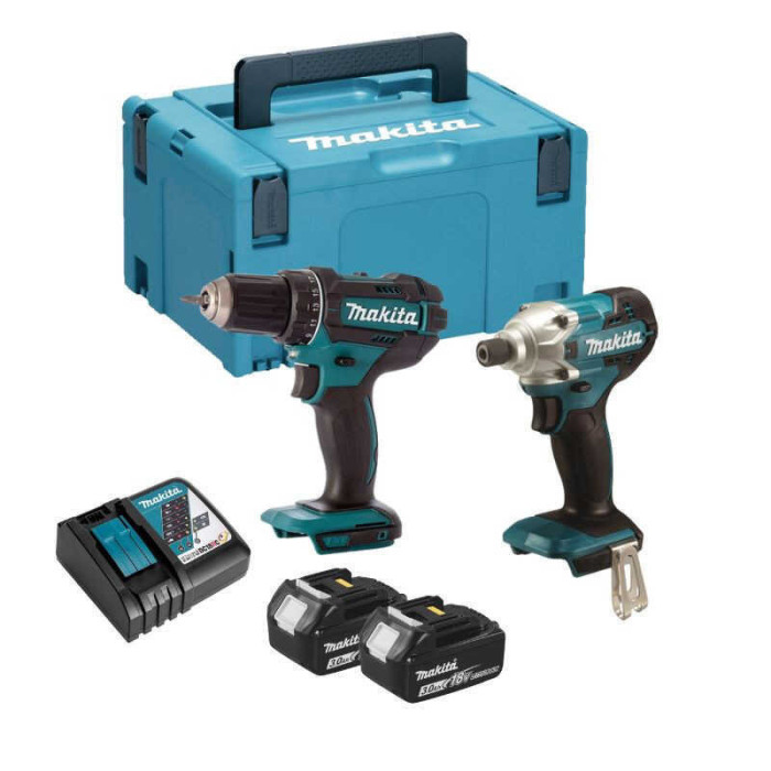 Pack 2 machines DTD156Z DDF482 Makita DLX2339J