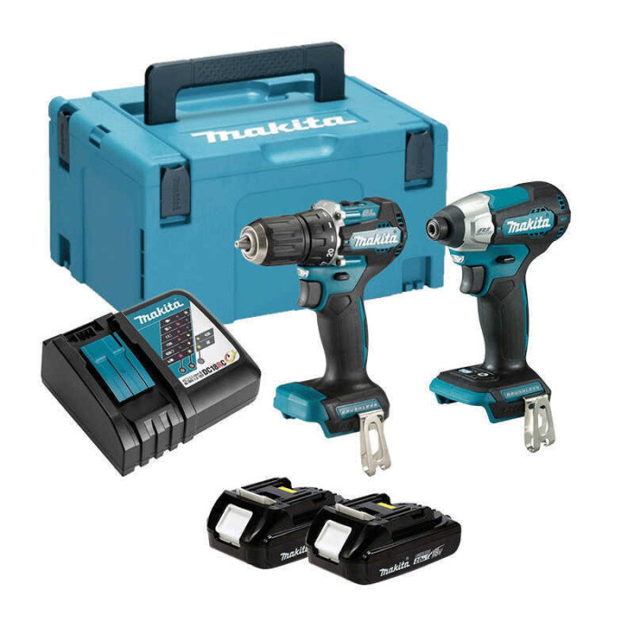 Combopack 2 outils 18V DDF487 DTD157 Makita DLX2423AJ