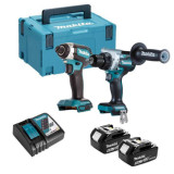 Combopack lxt 18V DDF486 DTD153 2X BL1850B 1X DC18RC makpac