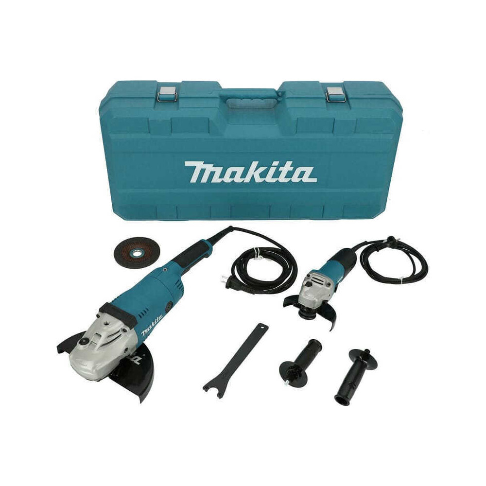 Pack deux meuleuses Makita DK0052G