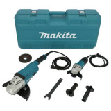 Pack deux meuleuses Makita DK0052G