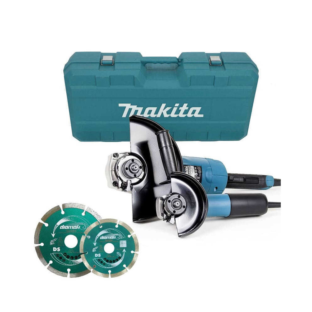 Pack deux meuleuses Makita DK0052G d 65246 d 65230