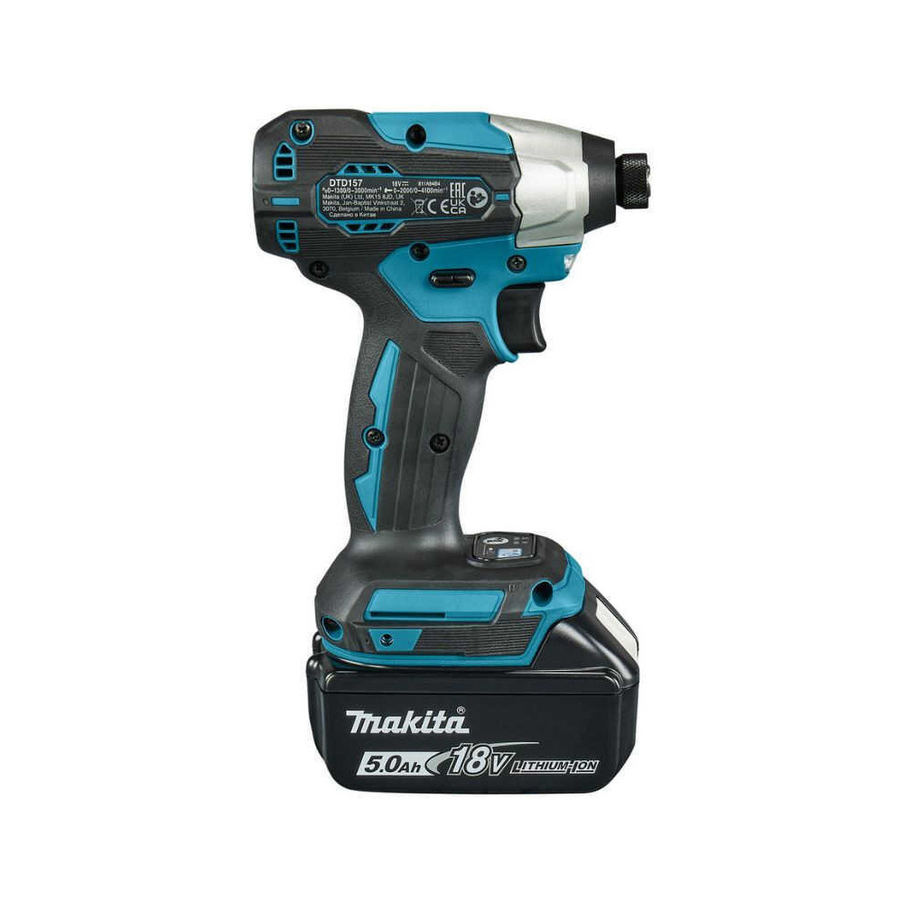 Ensemble de 2 outils 18V DDF487 DTD157 2X50 ah en coffret Makita DLX2423TJ