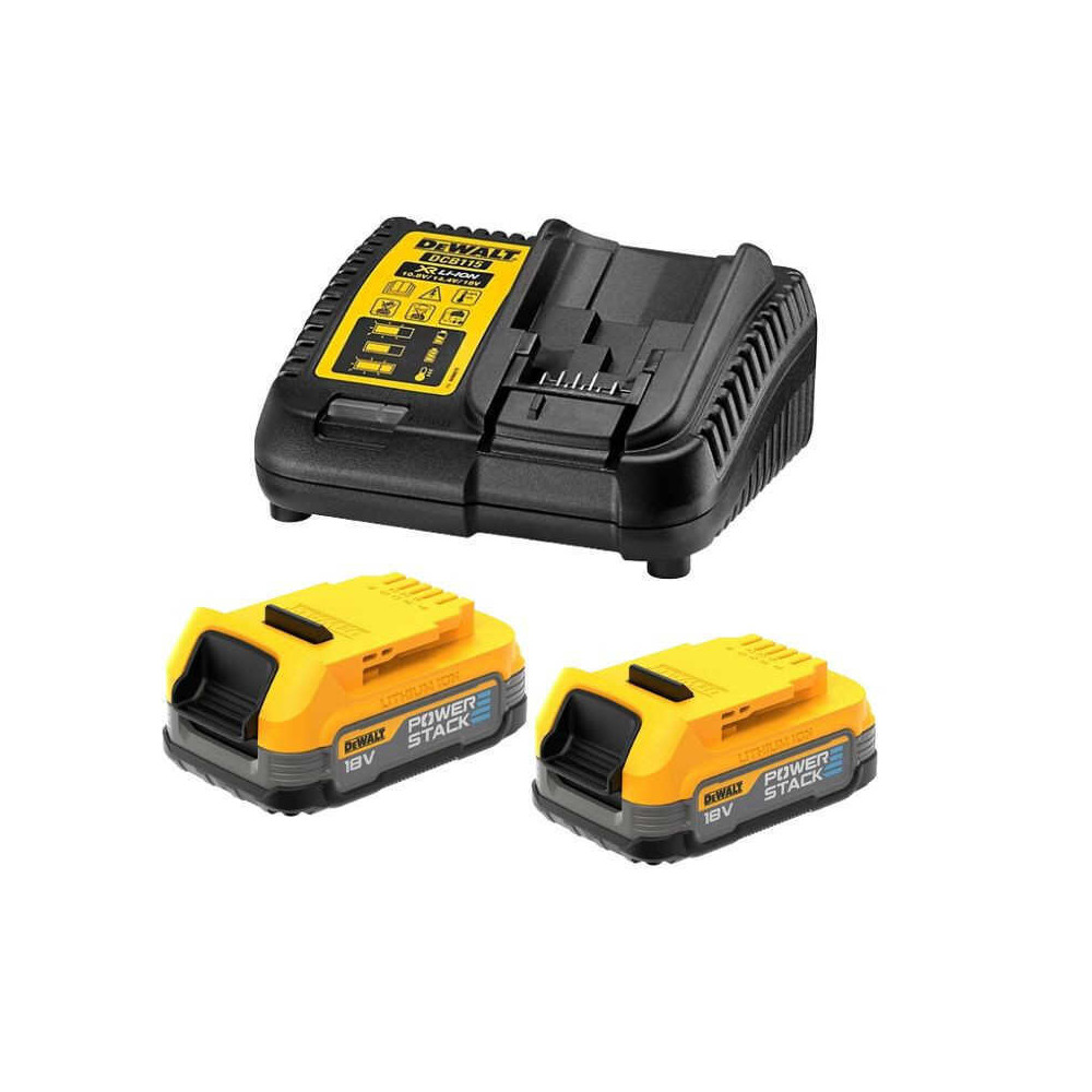 Pack 2 outils 18V xr 2X17 ah DCD709 DCF809 en coffret Dewalt DCK2062E2T qw