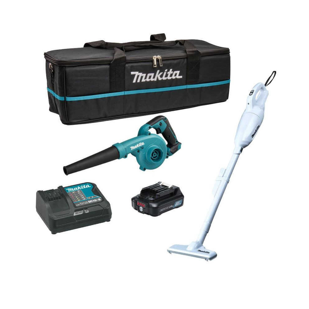 Pack outils 12V CL108FDZWUB100D 1X20AH avec sac Makita CLX245SAX1