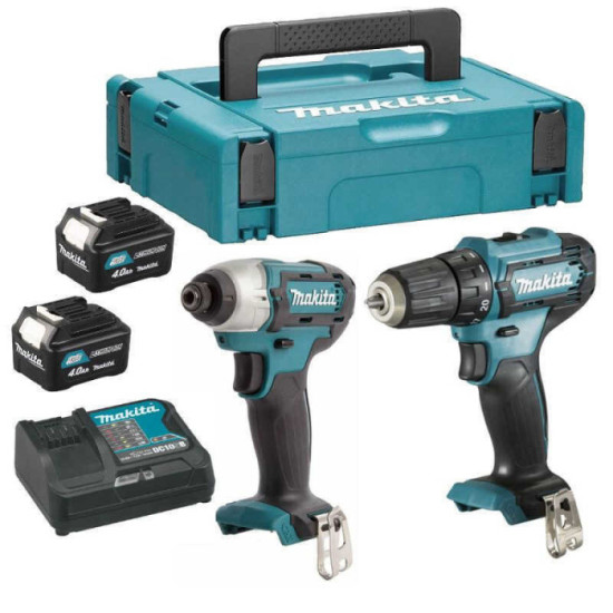Pack outils 12V DF333D TD110D 2X40AH en makpac Makita CLX224SMJ