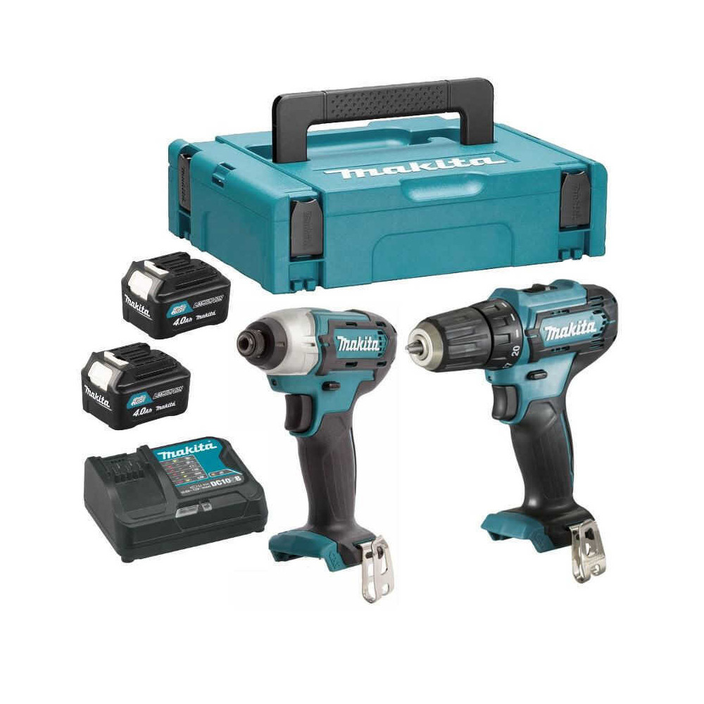 Pack outils 12V DF333D TD110D 2X40AH en makpac Makita CLX224SMJ