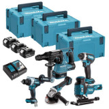 Combopack 5 outils 18V Makita DLX5071TJ