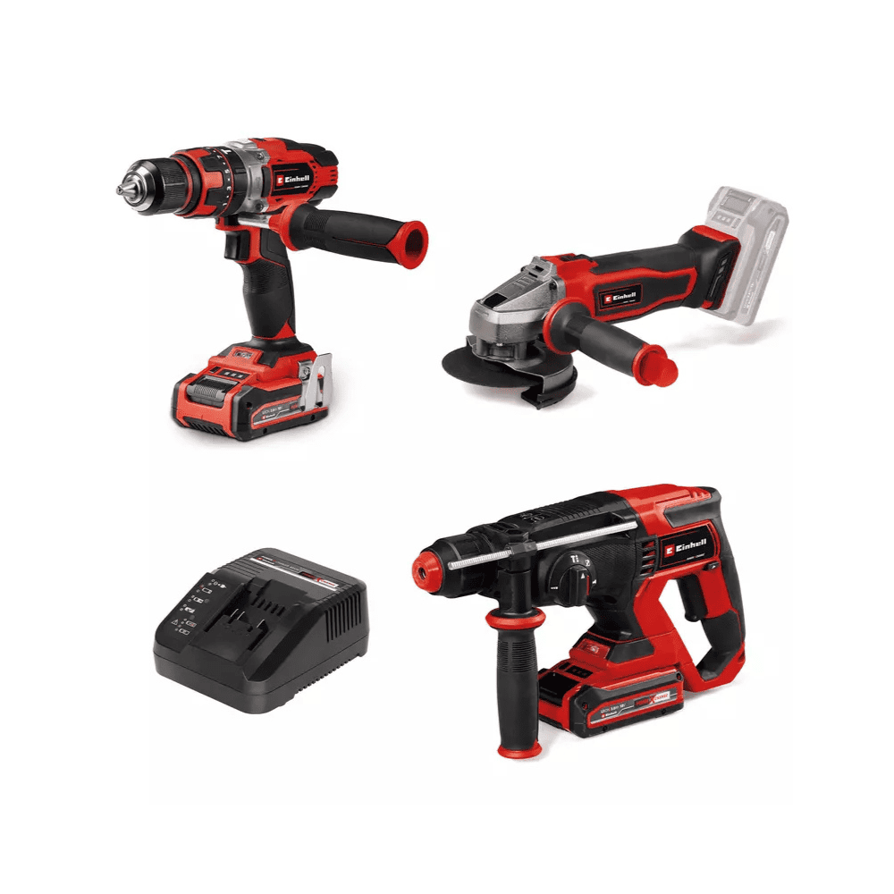 Pack 3 outils 2X3AH Einhell 4257242