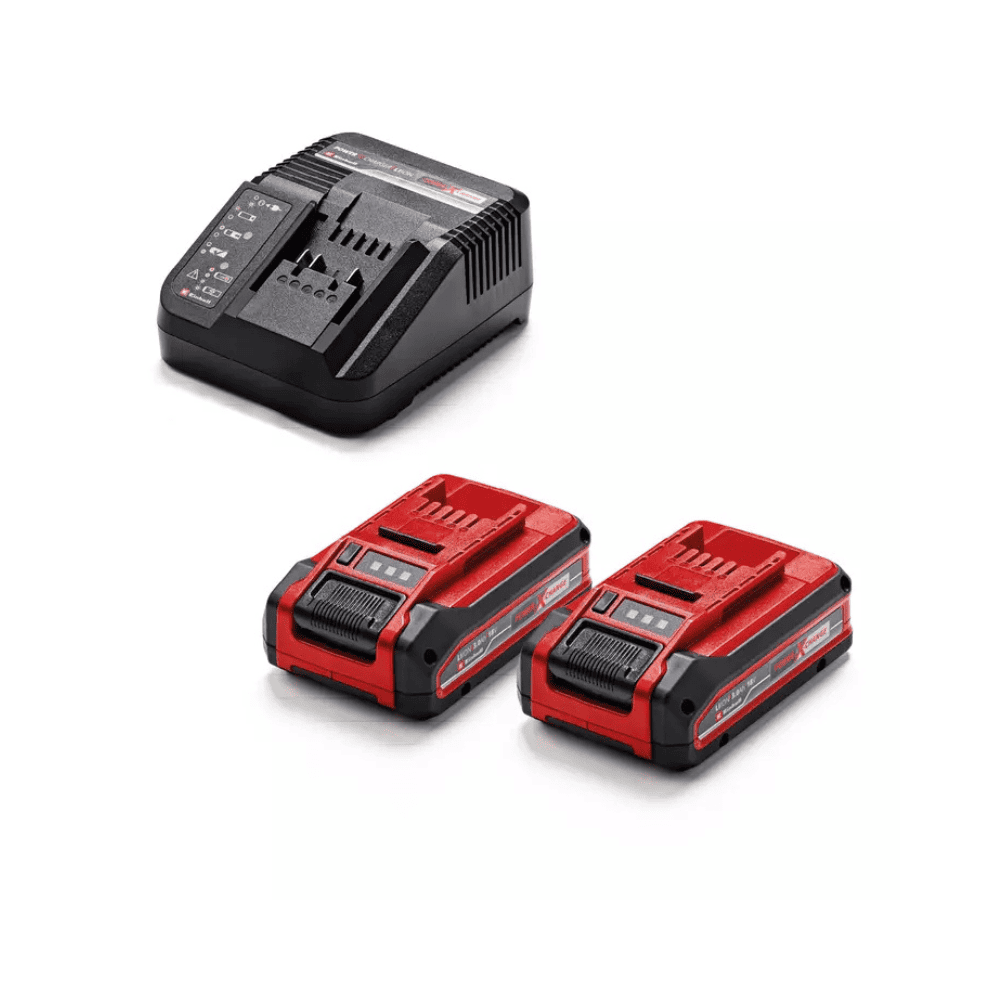 Pack 3 outils 2X3AH Einhell 4257242