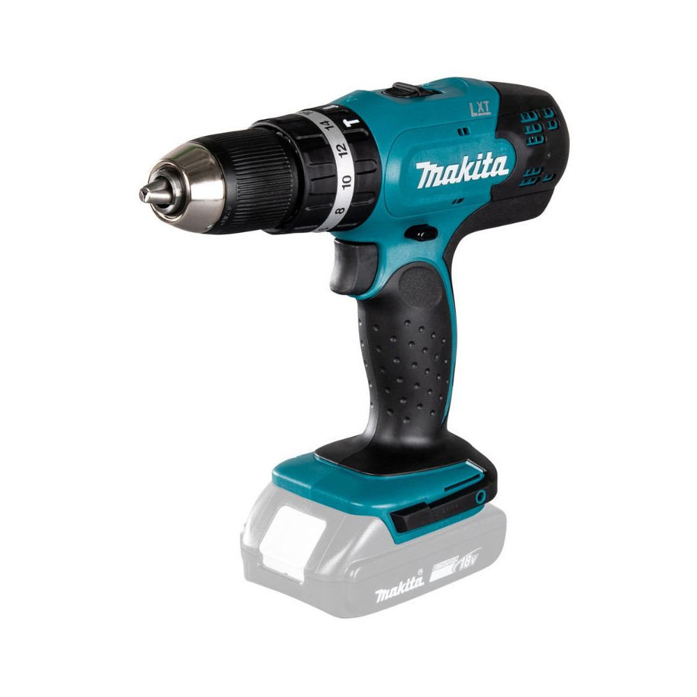 Combopack 3 outils 18V 2X40 ah li ion DHP453 DGA504 DHR202 Makita DLX3136M
