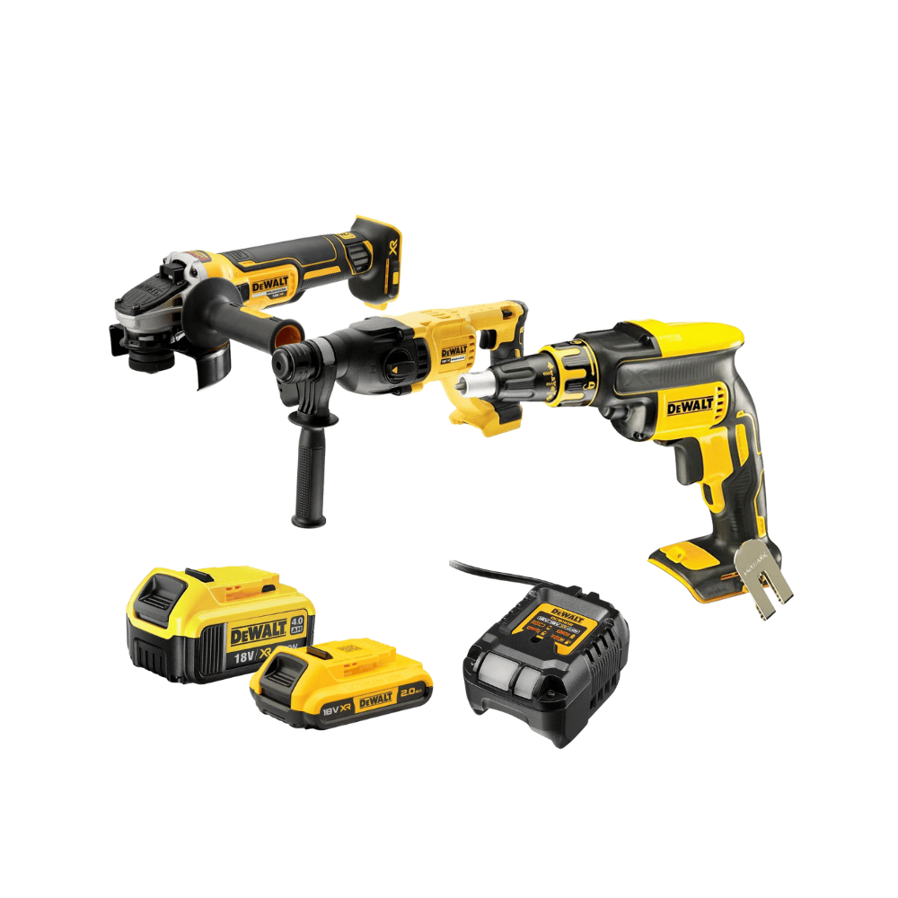Pack 3 outils carton Dewalt DCK308DM qw