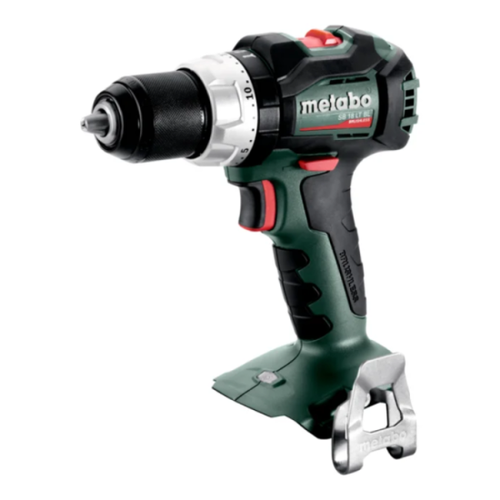 Pack 2 outils perceuse a percussion visseuse a chocs 2X52AH en metabox Metabo 685200000