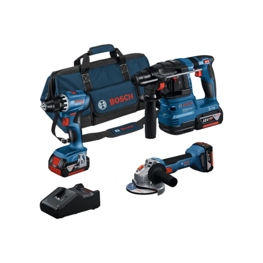 Pack 3 outils 18V 3X40AH dans un sac Bosch 0615A5007L