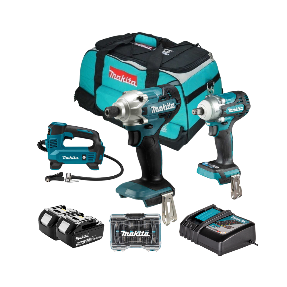 Pack mecanicien DTW300 DMP180 DTD156Z 2X50AH en sac Makita