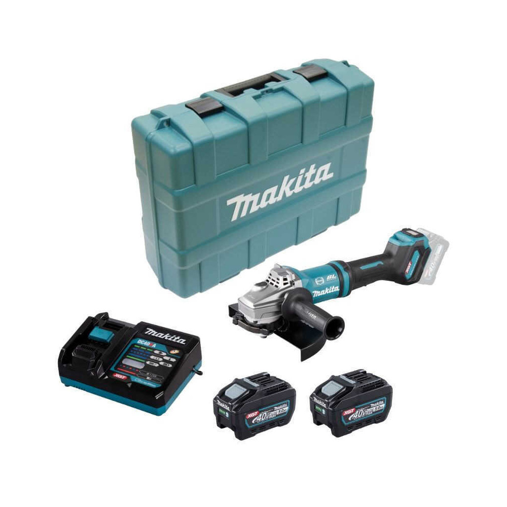 Meuleuse 40V max li ion O230 mm 2X50 en valise Makita GA038GT201