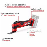 Outil multifonctions 18V varrito solo Einhell 4465160