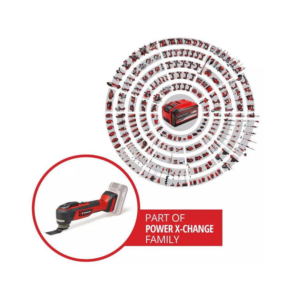Outil multifonctions 18V tp mg 18 li bl solo Einhell 4465190