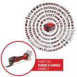 Outil multifonctions 18V tp mg 18 li bl solo Einhell 4465190