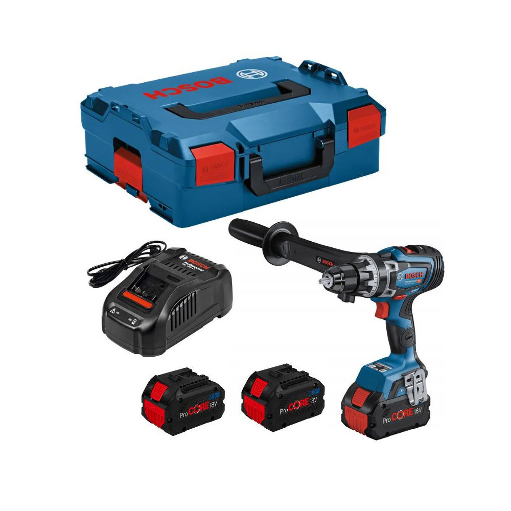 Perceuse professional 3X80 ah gsr 18V 150 c en l boxx Bosch 0615A5002T