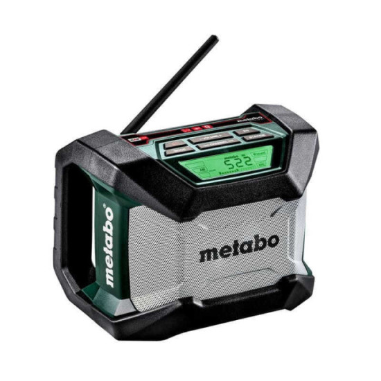 Radio de chantier 18V bluetooth am fm Metabo r 12 18 bt
