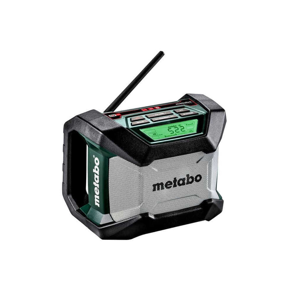 Radio de chantier 18V bluetooth am fm Metabo r 12 18 bt