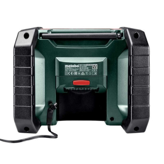 Radio de chantier 18V bluetooth am fm Metabo r 12 18 bt