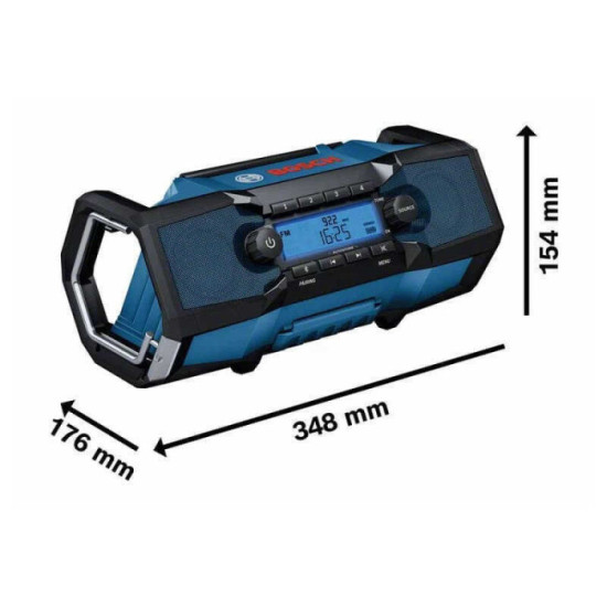 Radio de chantier sans fil gpb 18V 2 c professionnal Bosch 06014A3000