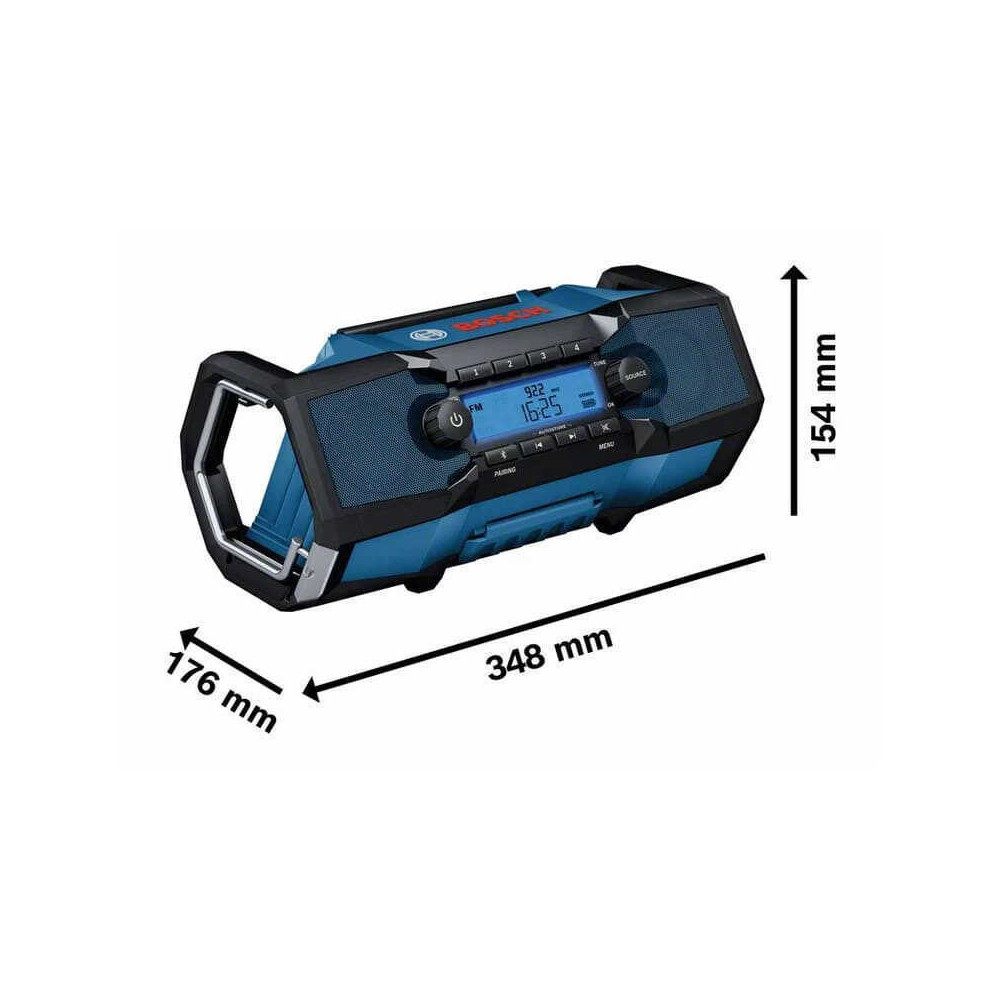 Radio de chantier sans fil gpb 18V 2 c professionnal Bosch 06014A3000