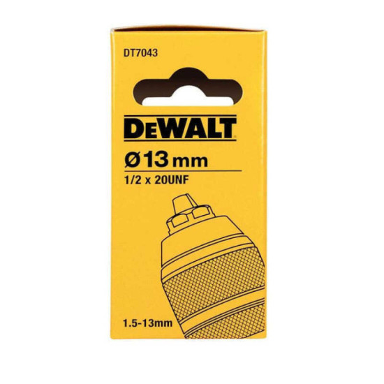 Mandrin auto serrant perceuse 13 mm Dewalt DT7043 qz