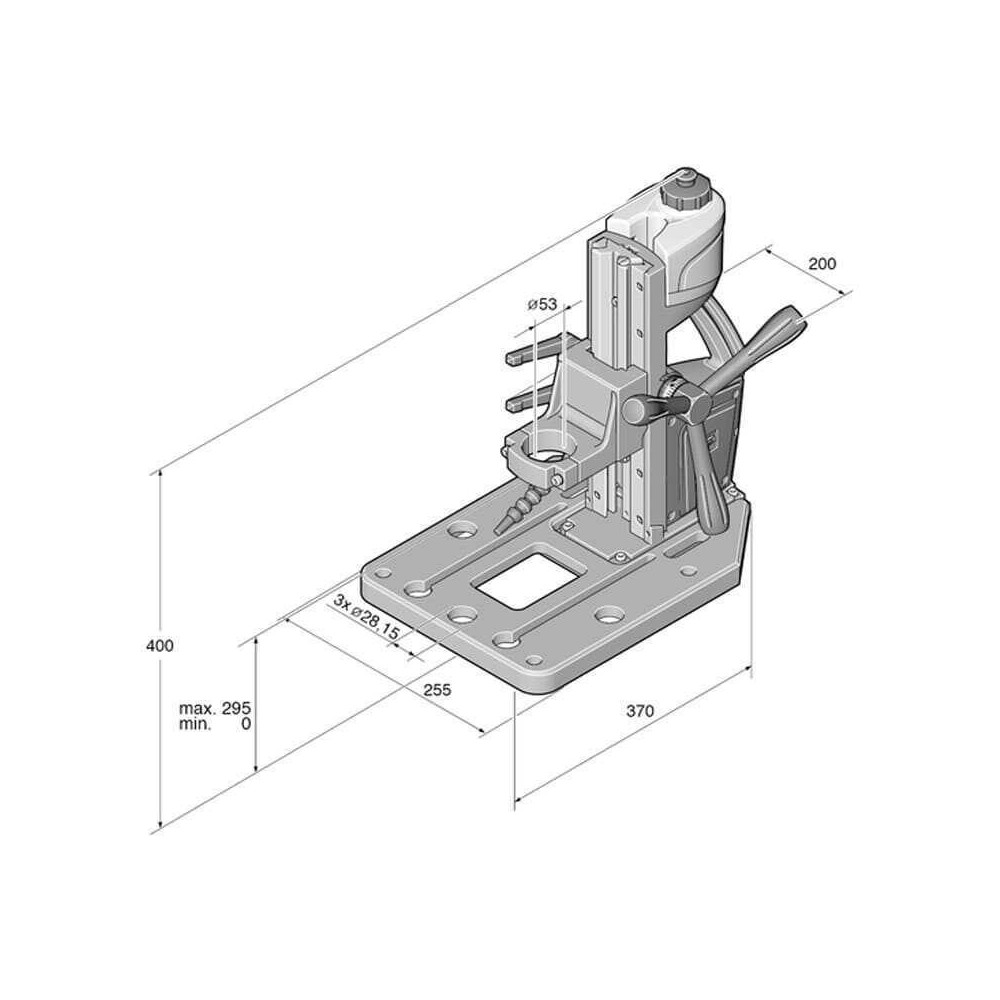Support de percage industriel Fein ibs 16 90320223000