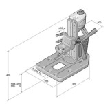 Support de percage industriel Fein ibs 16 90320223000