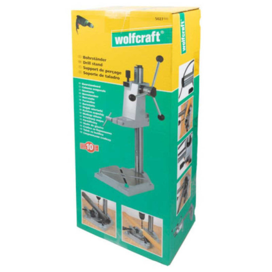 Support de percage pour perceuse D43MM wolfcraft 5027000
