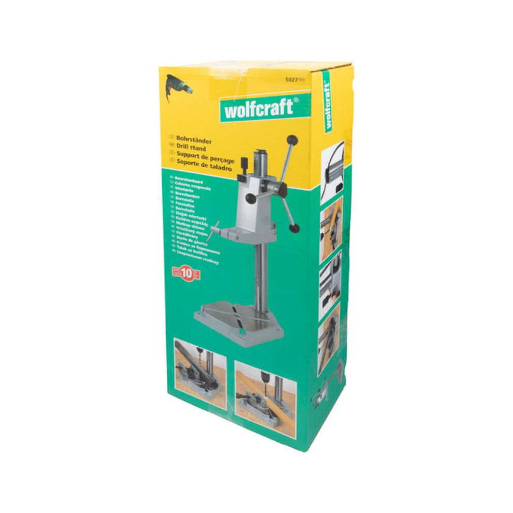 Support de percage pour perceuse D43MM wolfcraft 5027000
