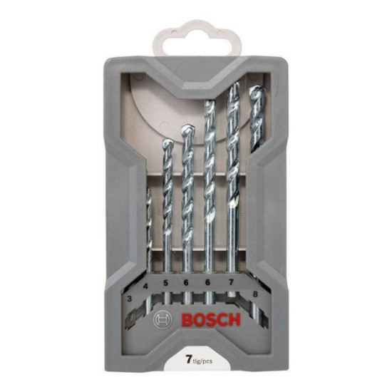 Set 7 forets Bosch CYL1