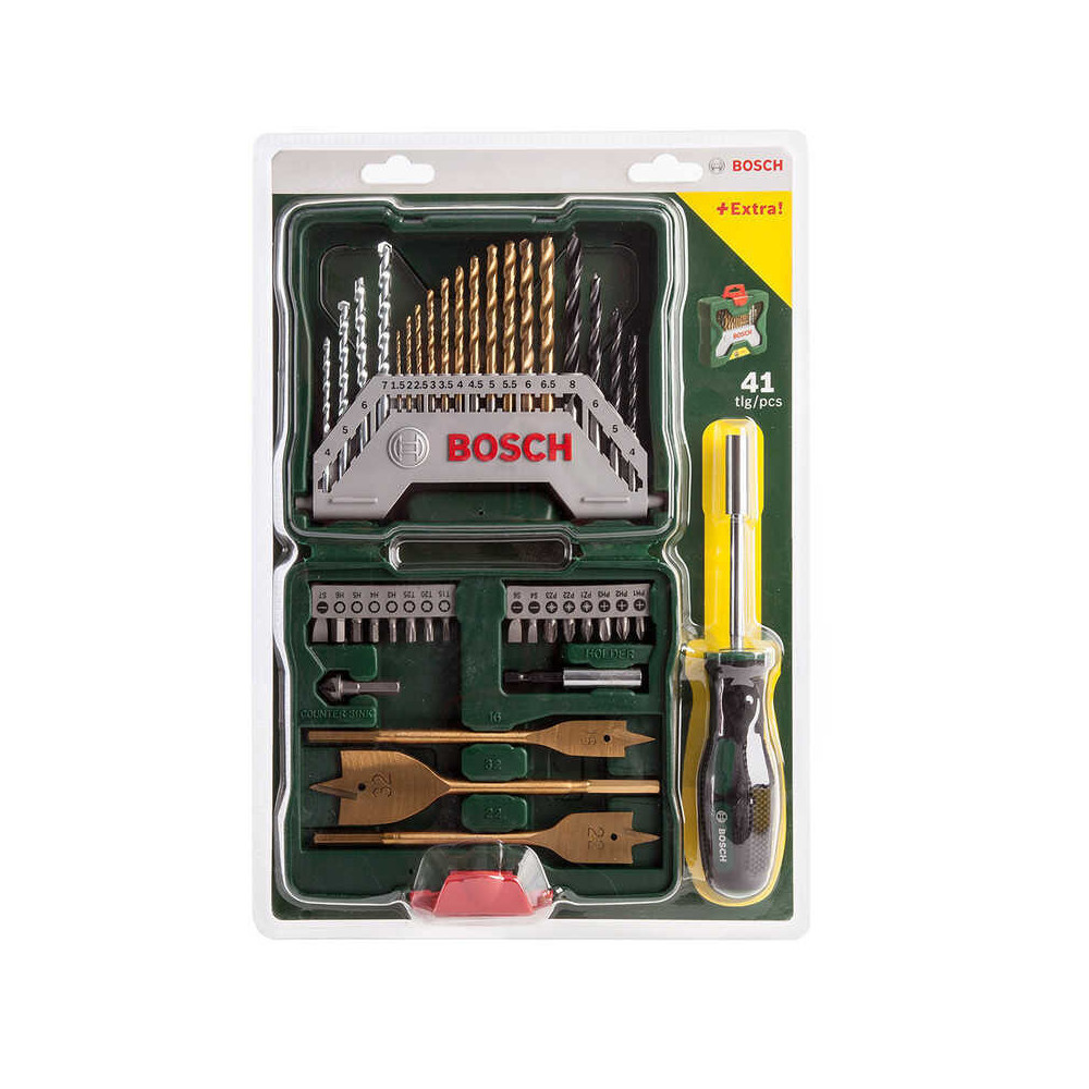 Set 40 forets embouts Bosch 2607017334